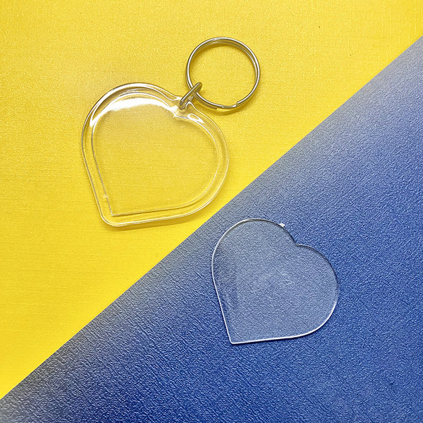 Plastic keychain