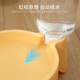 Pet Cat Bowl Кожа кожа Tao Tao Оригинальная сумка с бутылкой для питьевой воды Трехлогнутая питьевая вода. Одиночная чаша продукты кошки пьют воду одиночную миску
