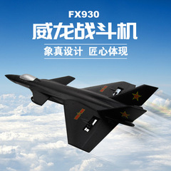 Pigeon FX830 two-channel remote control glider FX930 electric RC foam plane Wei Long J20 fighter jet