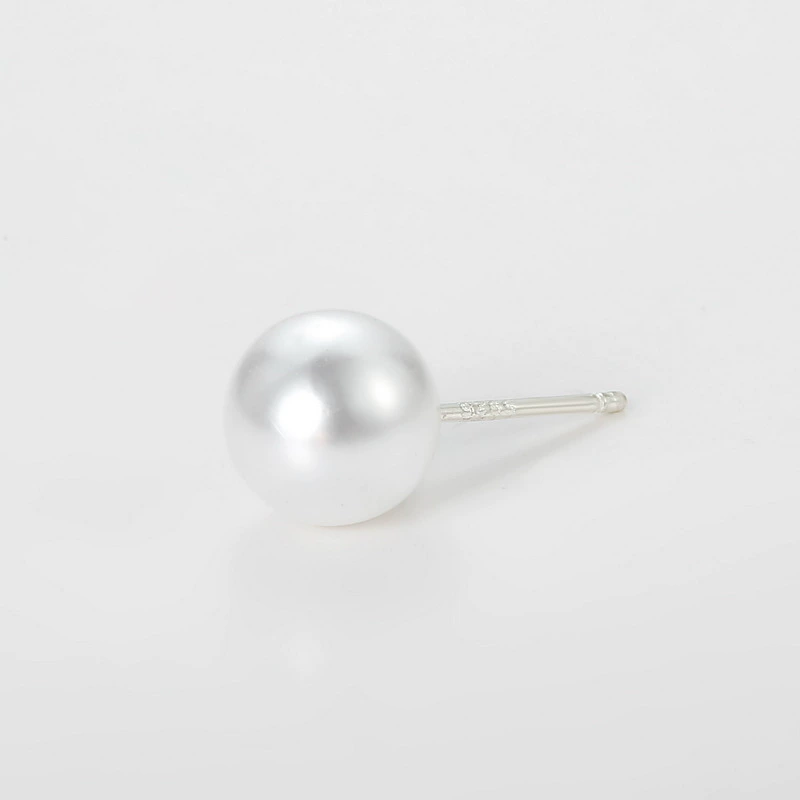 Серебряная игла из жемчуга, серьги, аксессуары ручной работы, материал, S925, оптовая торговля