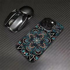 花纹图腾适用iphone17手机壳苹果15pro潮流14防摔16promax个性12x
