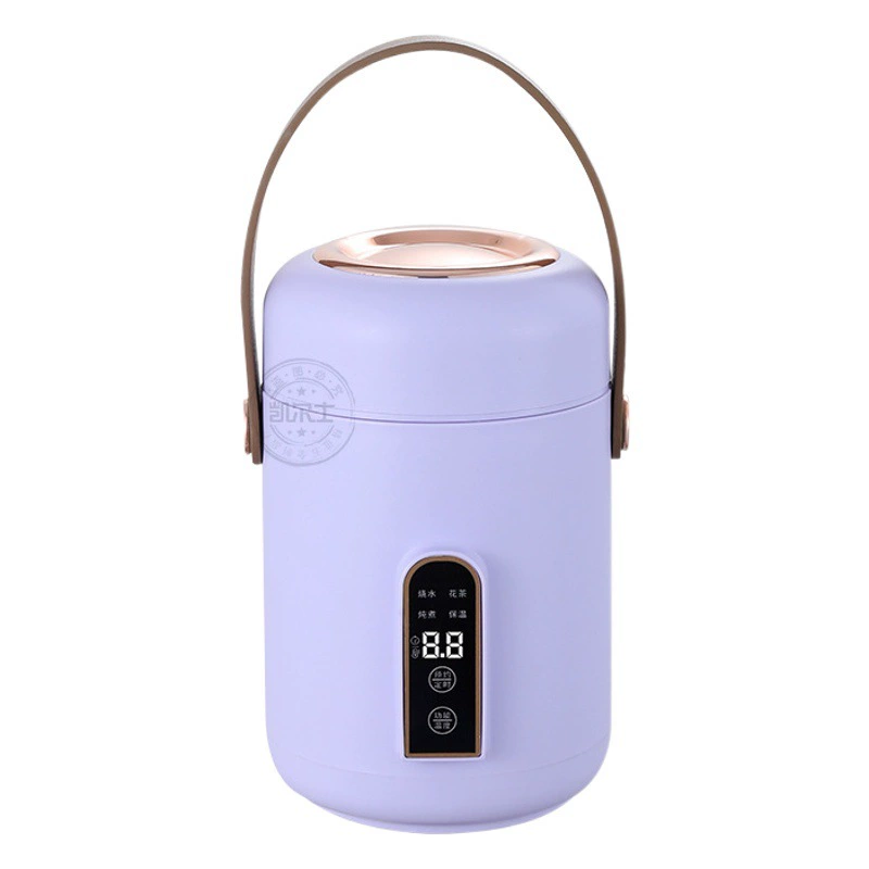 Портативная мини-кастрюля для тушения, многофункциональная, для приготовления детского питания, каш, супов для 1-2 человек, полностью автоматическая электрическая кастрюля.