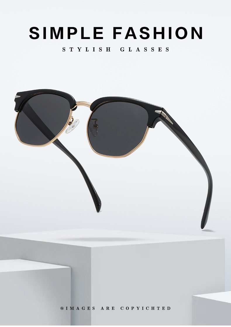 96g Weight Half Frame Glasses Structure Sunglasses Classification Tac, UV400 Protection Lens Material Special-Shaped Mirror Glasses Style Holiday, Travel, Party Occasion Solid Color Pattern All Seasons Season Women's Gender Retro, Sweet Style Retro Sweet Solid Color Tac UV400 Protection Special-Shaped Mirror Half Frame Women's Sunglasses 2