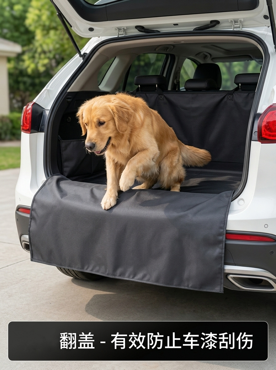 Cross-Border Direct Supply of Car Pet Mats, Waterproof, Dirt-Resistant, Scratch-Resistant, Suitable for All Seasons, Can Be Stored in the Car Trunk