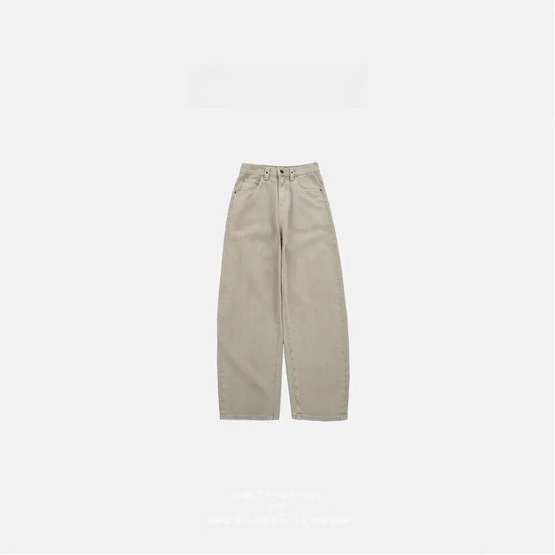 Effortless high-end jeans, all-cotton washed low-saturation fashionable men's versatile casual jeans Effortless high-end jeans, all-cotton washed low-saturation fashionable men's versatile casual jeans