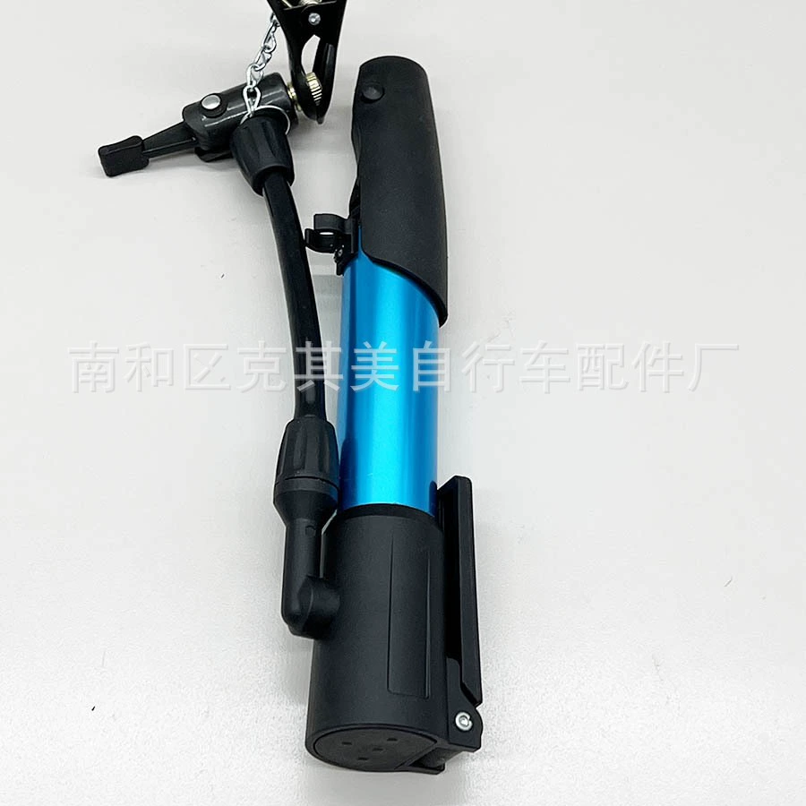 Горный велосипед пятицветный портативный алюминиевый сплав высокого давления мини-насос пневматический пистолет принадлежности для верховой езды