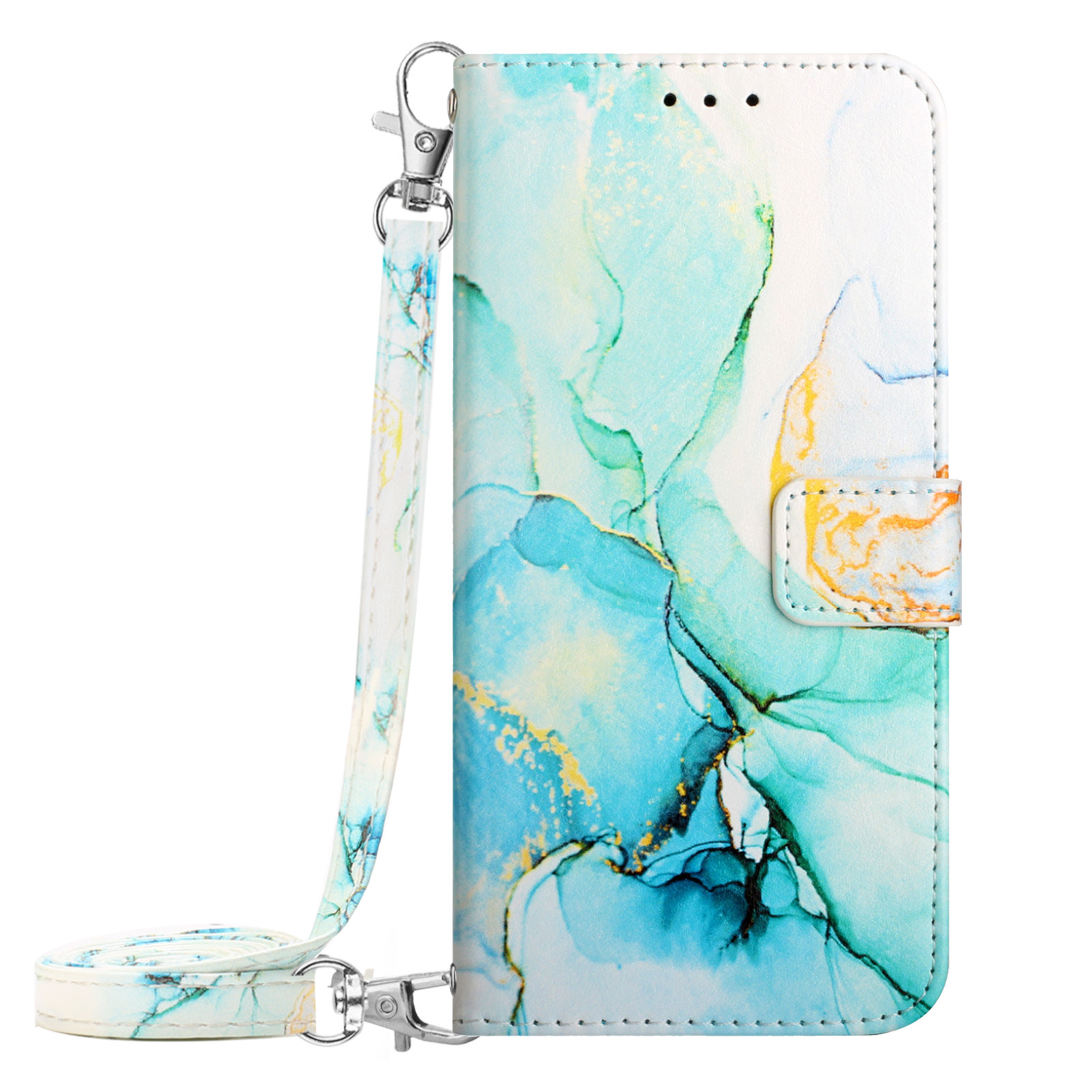 Green shoulder bag