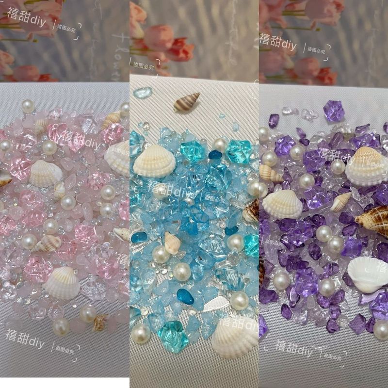 DIY水底世界泰国斗鱼缸造景微景观手作立体鱼缸珍珠透明石头批发|undefined