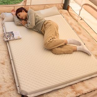 Inflatable Mattress Outdoor Camping Air Mattress Automatic Inflatable Bed Double Home Tent Sleeping Mat Floor Camping Mat