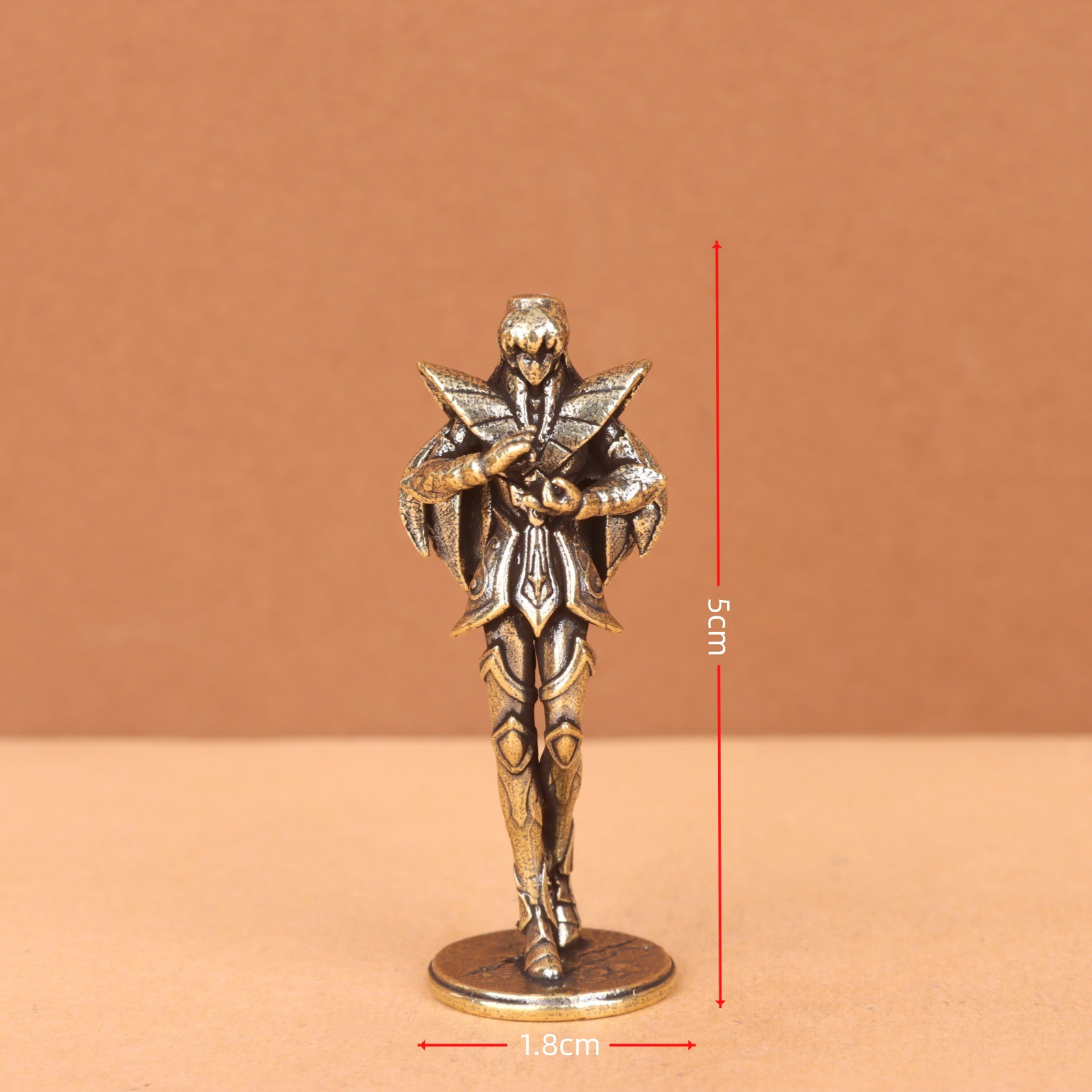 Ventas transfronterizas de bronce doce constelaciones de guardianes adornamientos Star Yao modelo de dibujos animados decoración de escritorio adornamientos de cobre