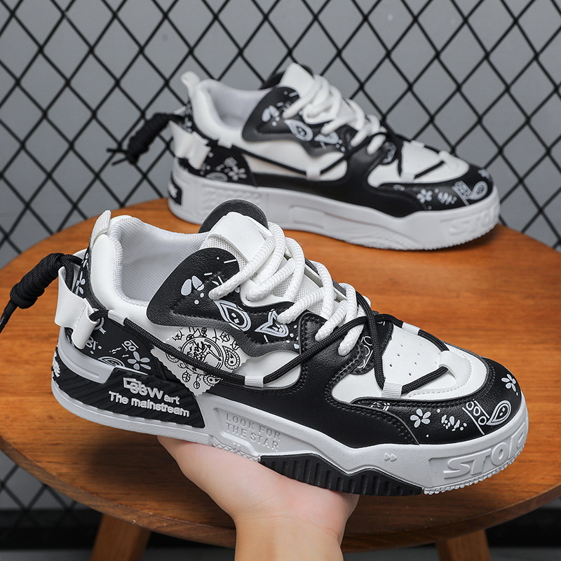 2024 nuevas zapatillas de deporte transpirables de otoño ins zapatos de moda deportivos casuales zapatos para correr zapatos para hombres adolescentes zapatos antideslizantes