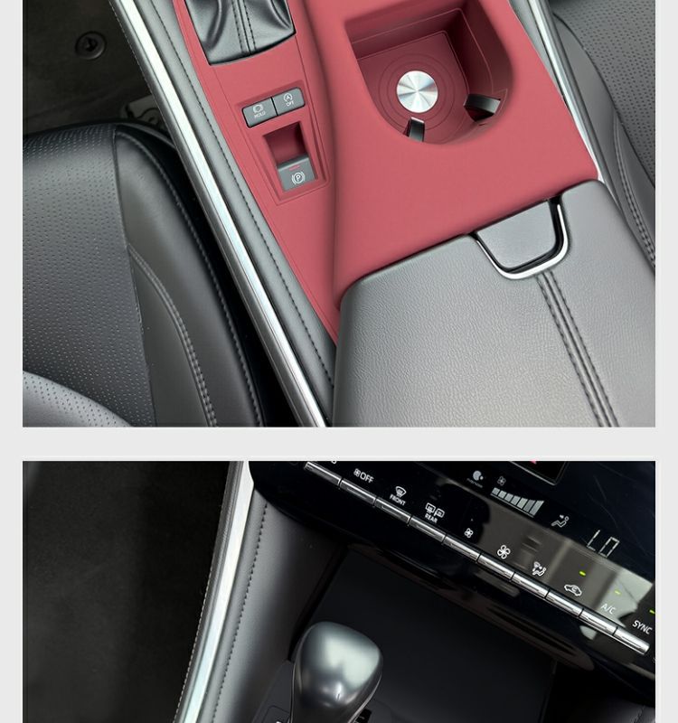 Suitable for Toyota Asia Dragon Central Control Silicone Pad Water Cup Cover Gear Panel Protective Film Interior Modification Decorative Supplies