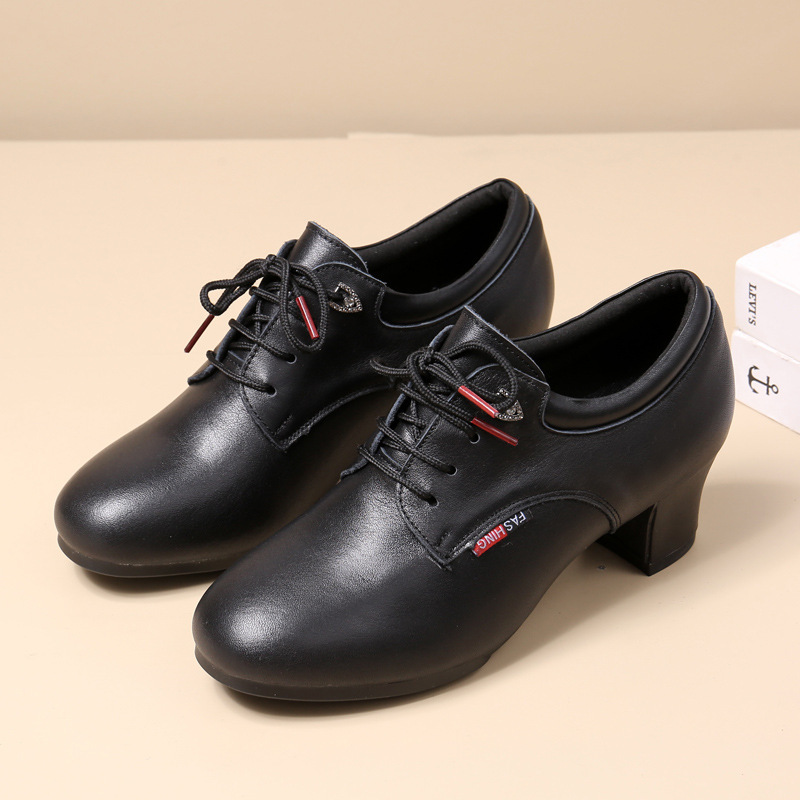 Cool Color Betty Adult Women Modern Dance Professional Outdoor Square Sailor Dance Ballroom Fashion Dance Shoes