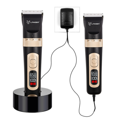 Source manufacturer cross-border rechargeable animal hair clipper Amazon dog electric clipper electric clipper pet shaver