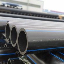 联沃厂家直供高标准农田生产聚乙烯顶管黑色园林绿化盘管pe给水管