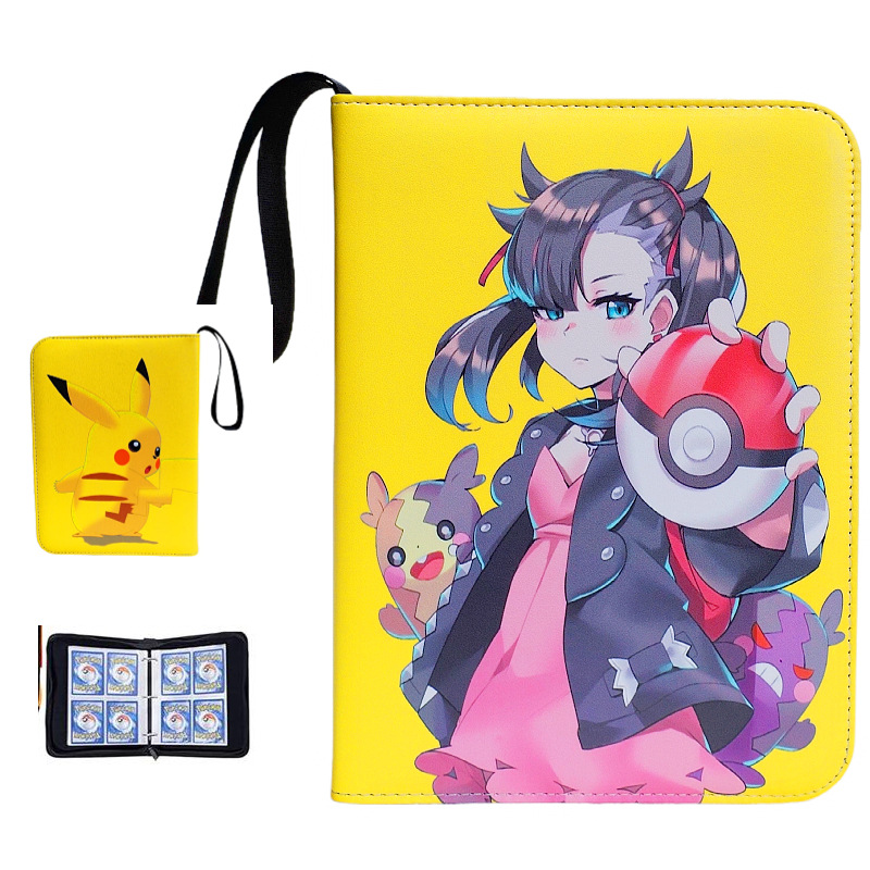 FUENTE fabricante en stock suministro baokemeng juego tarjeta colección libro Magic Baby Tarjeta de cremallera libro de almacenamiento