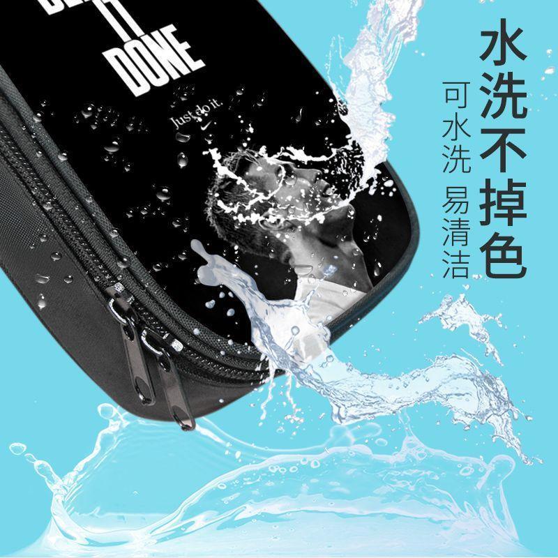 Estuche para lápices de lona Star Ronaldo para estudiantes de alto valor Estuche para papelería Messi Estuche para papelería multifuncional Estuche para lápices de gran capacidad