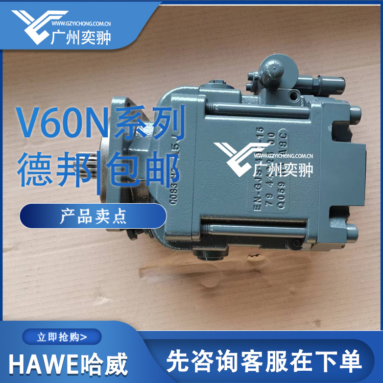 德国HAWE哈威V60N-110 RDYN-2-0-03/LSP/ZW-2/110-200液压泵