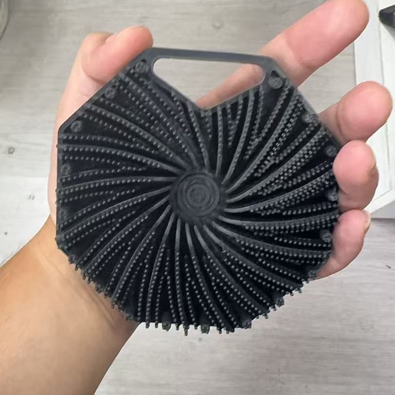 검정 팔각 브러쉬 [OPP 포장]