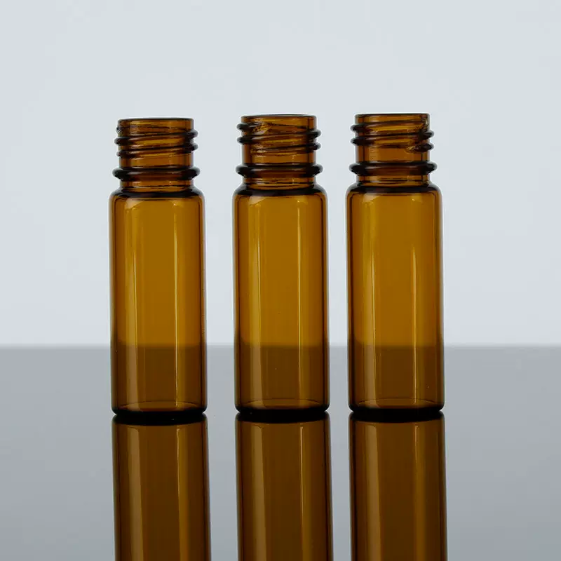 精油瓶透明西林瓶口服液进样瓶2-60ml取样分装医用玻璃瓶医用级