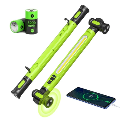 Popular repair work light, İşçi projektorları - green-5200mah-output-engine-work-light