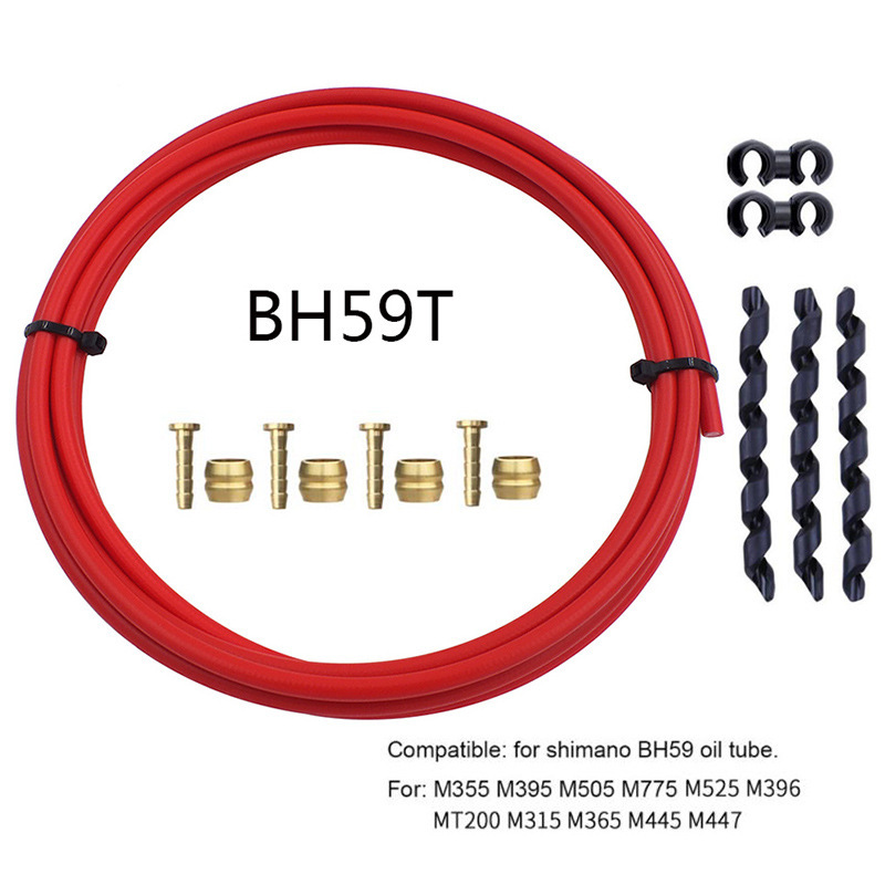 Tubo de aceite de disco de aceite de bicicleta X-CANSUN BH59 BH90 enlace de velocidad/Magula manga de presión de líquido de freno trenzado de nylon