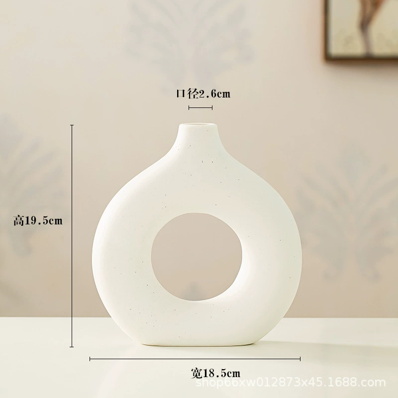 Tengmao Art - Керамические бутылки для цветов, простые скандинавские архитектурные украшения, модель винного шкафа, предметы домашнего искусства