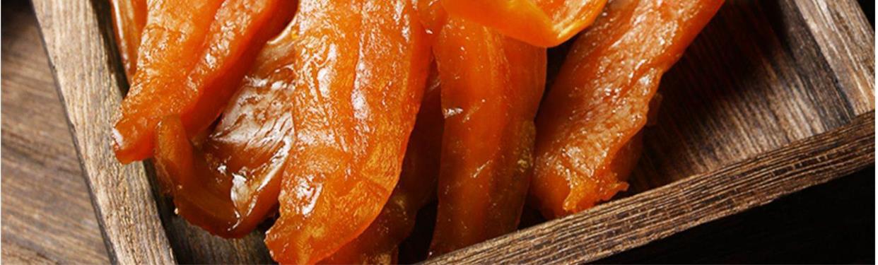 Dried Sweet Potato Strips 400g Farm Made No Added Sugar Soft Chewy Hong Shu Gan Snack in use