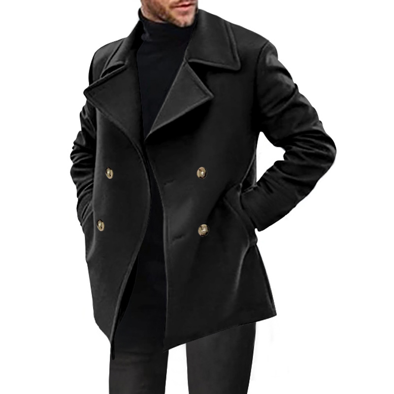 Estación independiente transfronteriza de ropa de hombre 2026 primavera y otoño chaqueta de hombre largo comercio exterior chaqueta de hombre casual Amazon