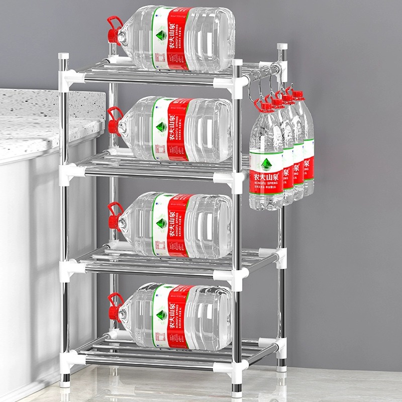 Estante Organizador de Lavabos de Acero Inoxidable Multicapa para Baño image 6