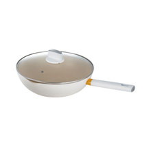 德世朗DFS-C952 银月麦饭石炒锅30cm通用炉具多功能料理锅批发