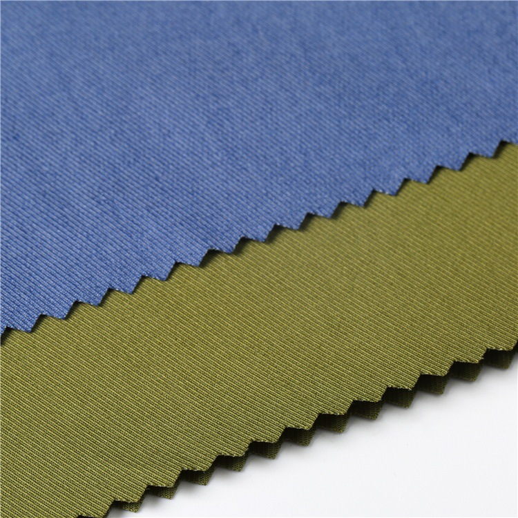 Nuevos fabricantes ofrecen tejidos mezclados de color de alta elasticidad tejidos de ropa de color sólido de alta elasticidad tejidos duraderos