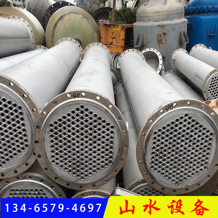 出售二手不锈钢列管冷凝器 二手搪瓷冷凝器价格 欢迎订购