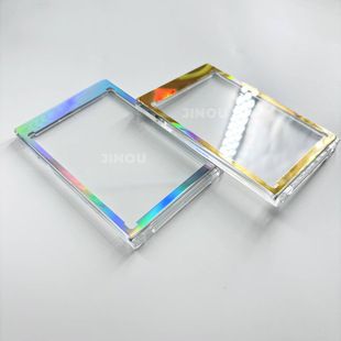 35-360PT Color Colorful Holographic Different Patterns Sequin Ice Crushed Laser Rainbow Acrylic Cartile Display Stand