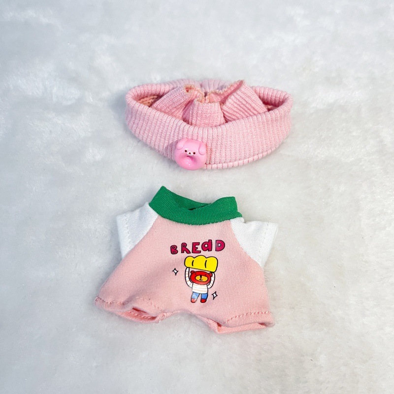 现货拉布布4.0衣服 林小牙可爱连体裤 泡泡玛特挂件labubu4.0娃衣|undefined