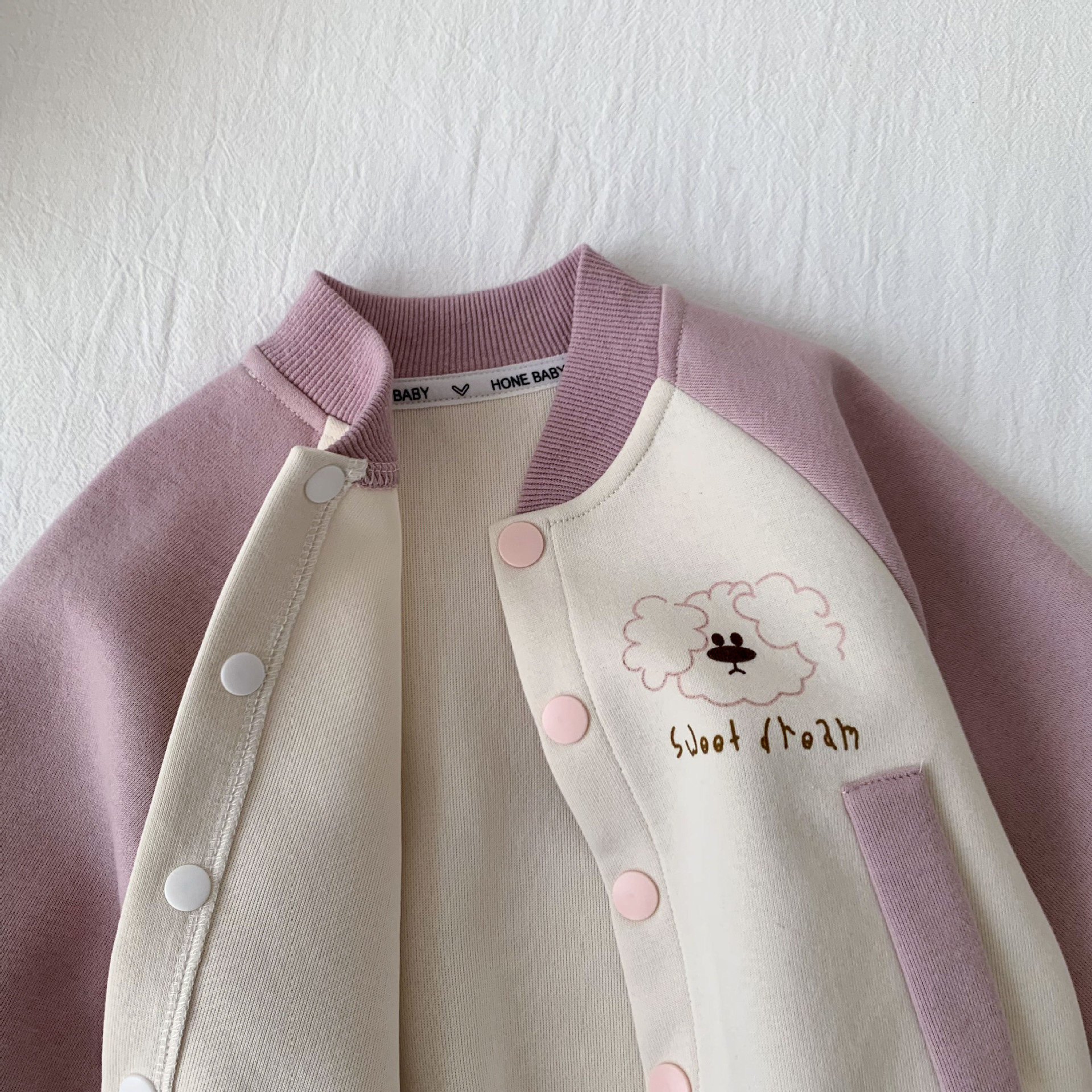 옷 여자 한국 캐주얼 니트 자켓 가을 옷  어린이 옷 봄과 가을 카디건 어린이 야구 옷