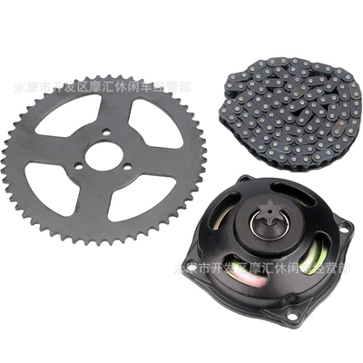 Mini motorcycle accessories 47/49CC small sports car two punch and gear plate chain chain plate big fly small chain T8F