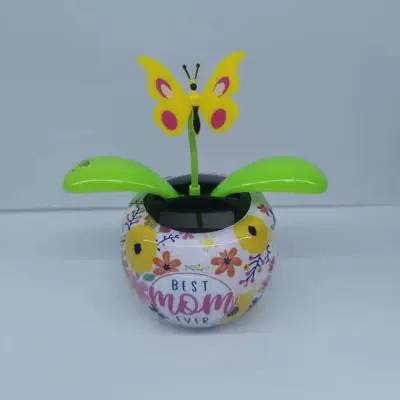 Car ornaments: Solar Apple Flower Painted - 4