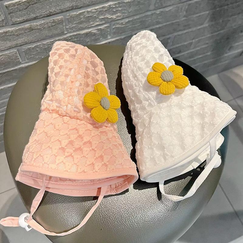 Sombrero de sombrilla para bebé Sombrero de pescador delgado de verano Alero grande protector solar para bebé transpirable Sombrero de lavabo para bebé súper lindo