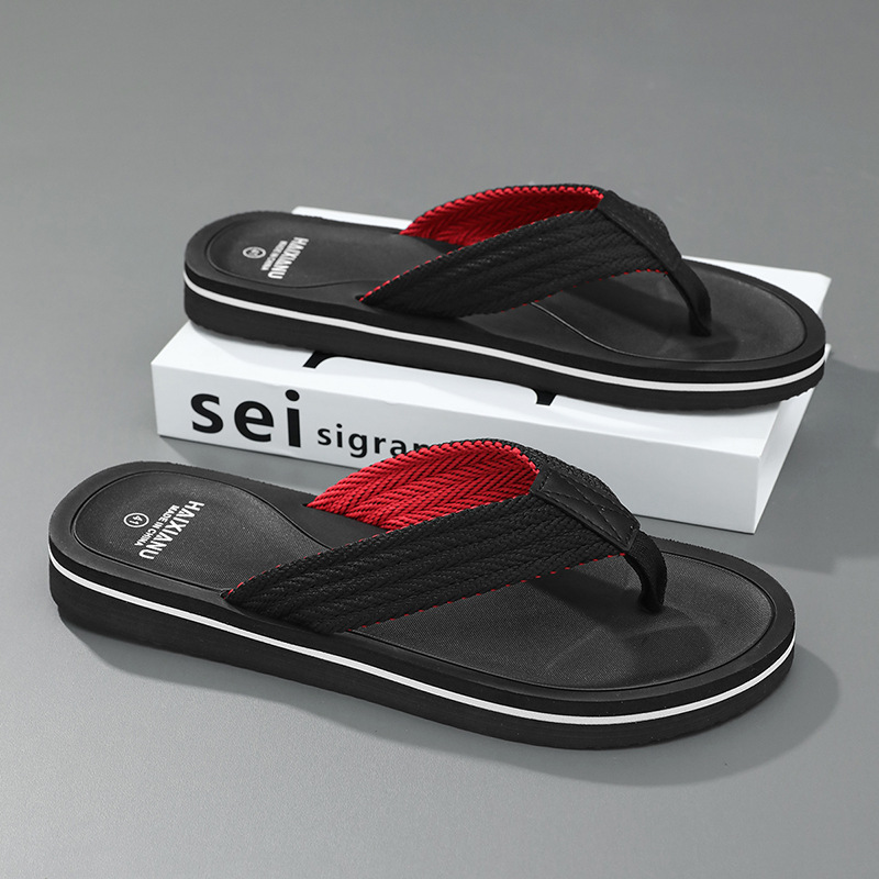 [Suministro exclusivo transfronterizo] Chanclas de verano para hombres, zapatillas de talla grande con sensación de alta gama, chanclas ligeras, antideslizantes, desodorantes y resistentes al desgaste