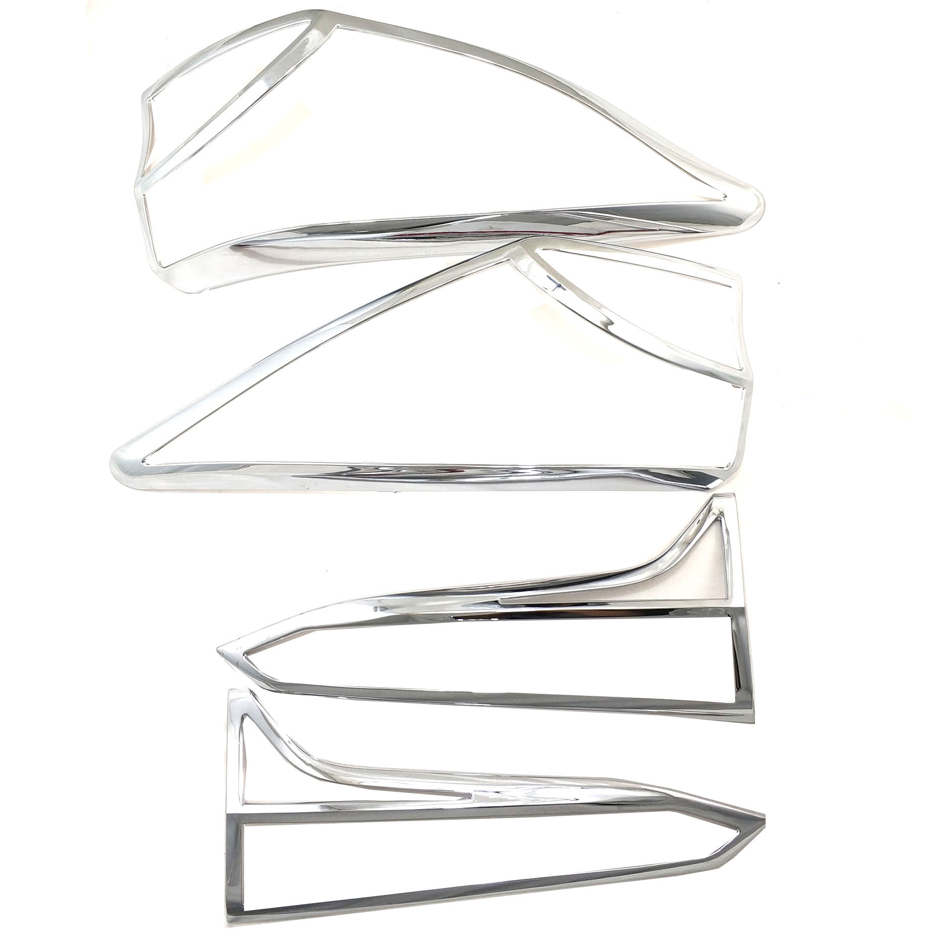 Suitable for 15-23 Toyota Runner Traveler Fortuner Rearview Mirror Door Bowl Handle Rear Fog Light Frame