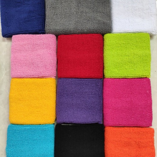 Pure Cotton Sweat Absorbent Wrist Support Band for Men and Women Basketball and Volleyball Sports Yoga Sprain Support Gear Running Wholesale