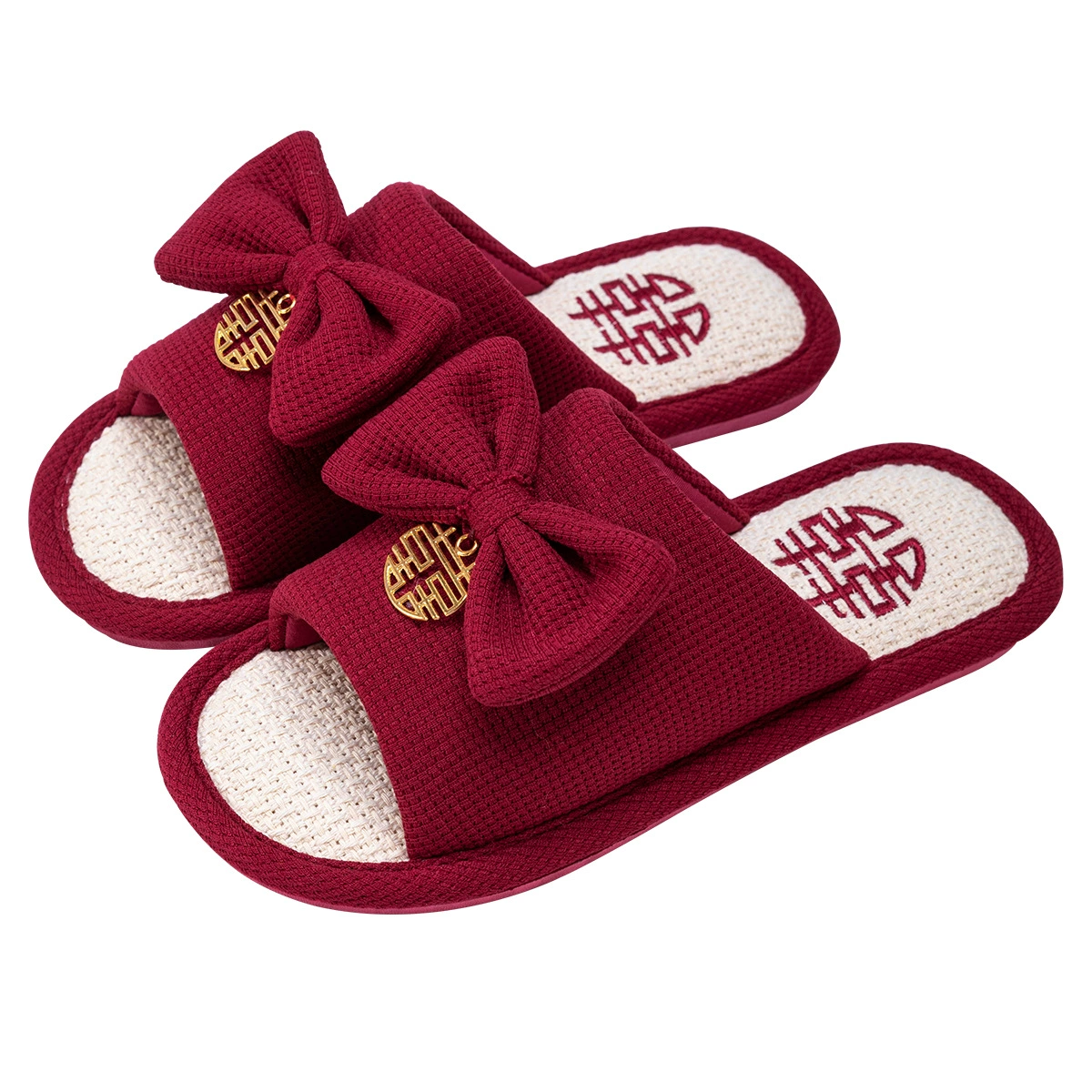 Summer festive slippers for bride for beloved, high-quality style