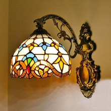Re华豪灯具欧式地中海卧室卫浴镜前壁灯   餐厅吧台过道创意壁灯