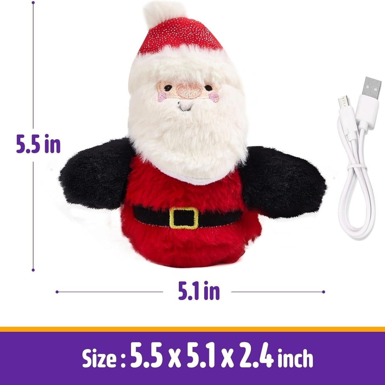 Nuevos productos transfronterizos juguetes para gatos de nieve juguetes de peluche de navidad regalos de mascotas