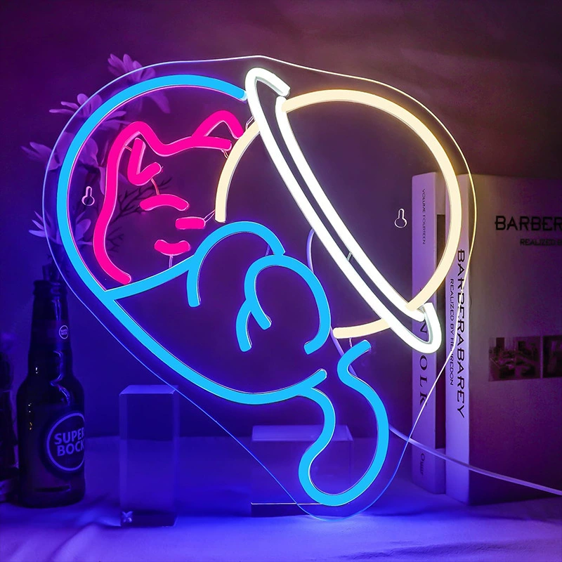 Книги Amazon Neon Lantern Maglined Book Light Classroom LED Light bedroom Bookstore Reading Room Library