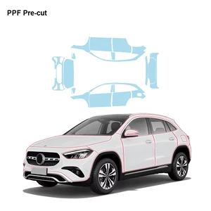 24-26 Mercedes-Benz Gla Görünməz Avtomobil Örtüyü, TPU Kəsilmiş Boya Qoruyucu Film