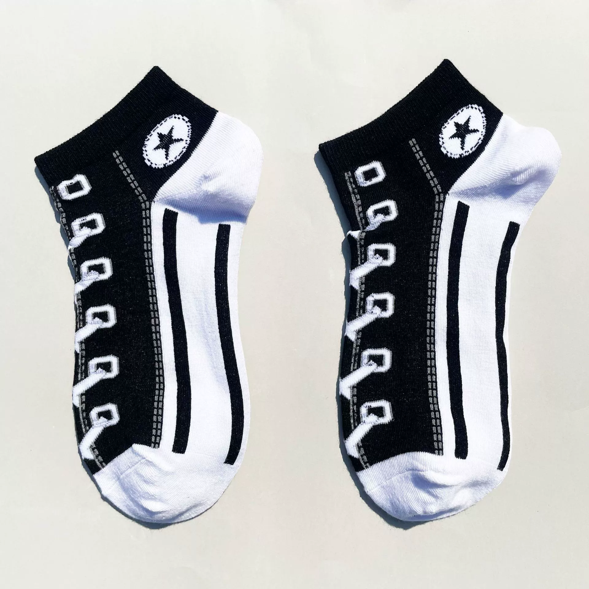 Tide, fashionable deodorized low sports shoes for men and women, combed cotton