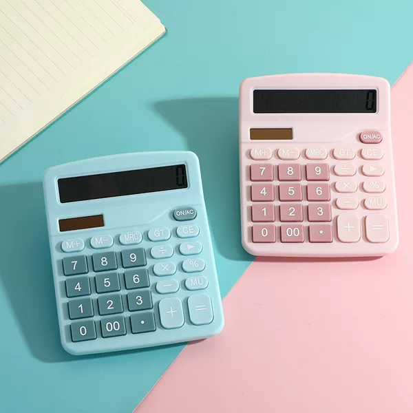 Wholesale -837 calculator 12 solar dual power student financial accounting special computer cross-border e-commerce.