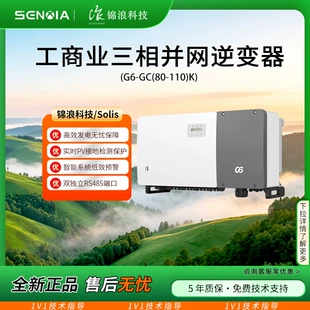 Трёхфазный инвертор Solis G6-GC 80–110 кВт